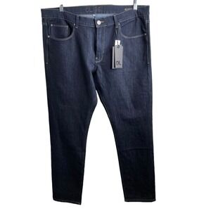 DL1961 Men's Russell Dark Wash Slim Straight Fit Jeans Size 40 Elevated Basics